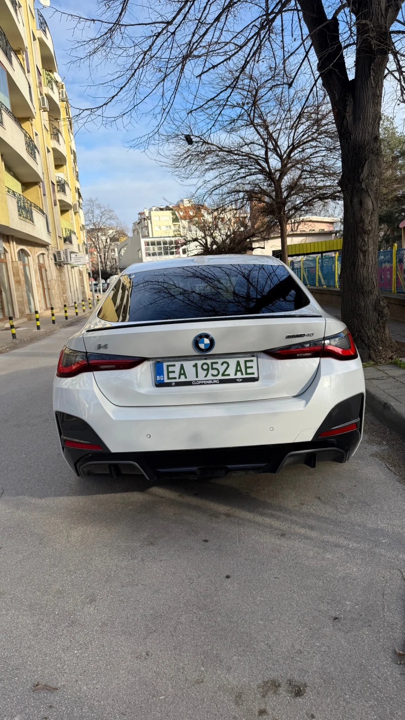 BMW i4 edrive40 M SPORT PRO, снимка 5 - Автомобили и джипове - 52958989