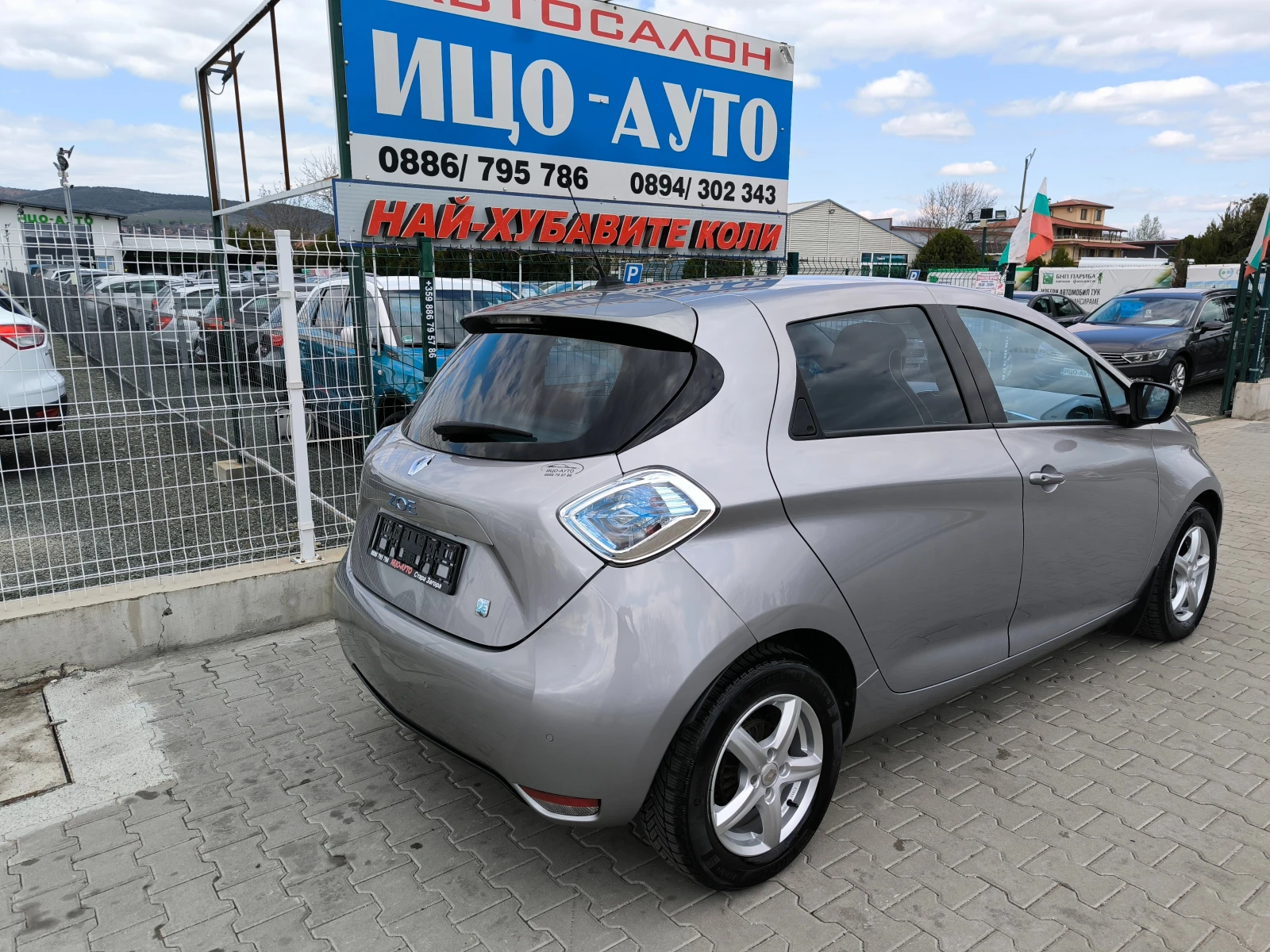 Renault Zoe 100%ЕЛ.60к.с.АВТОМАТ, LED, ПЕРФЕКТЕН - изображение 6