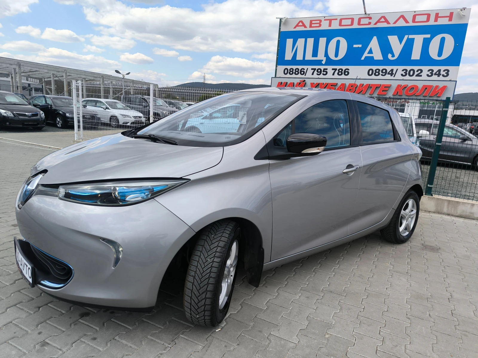 Renault Zoe 100%ЕЛ.60к.с.АВТОМАТ, LED, ПЕРФЕКТЕН - изображение 2