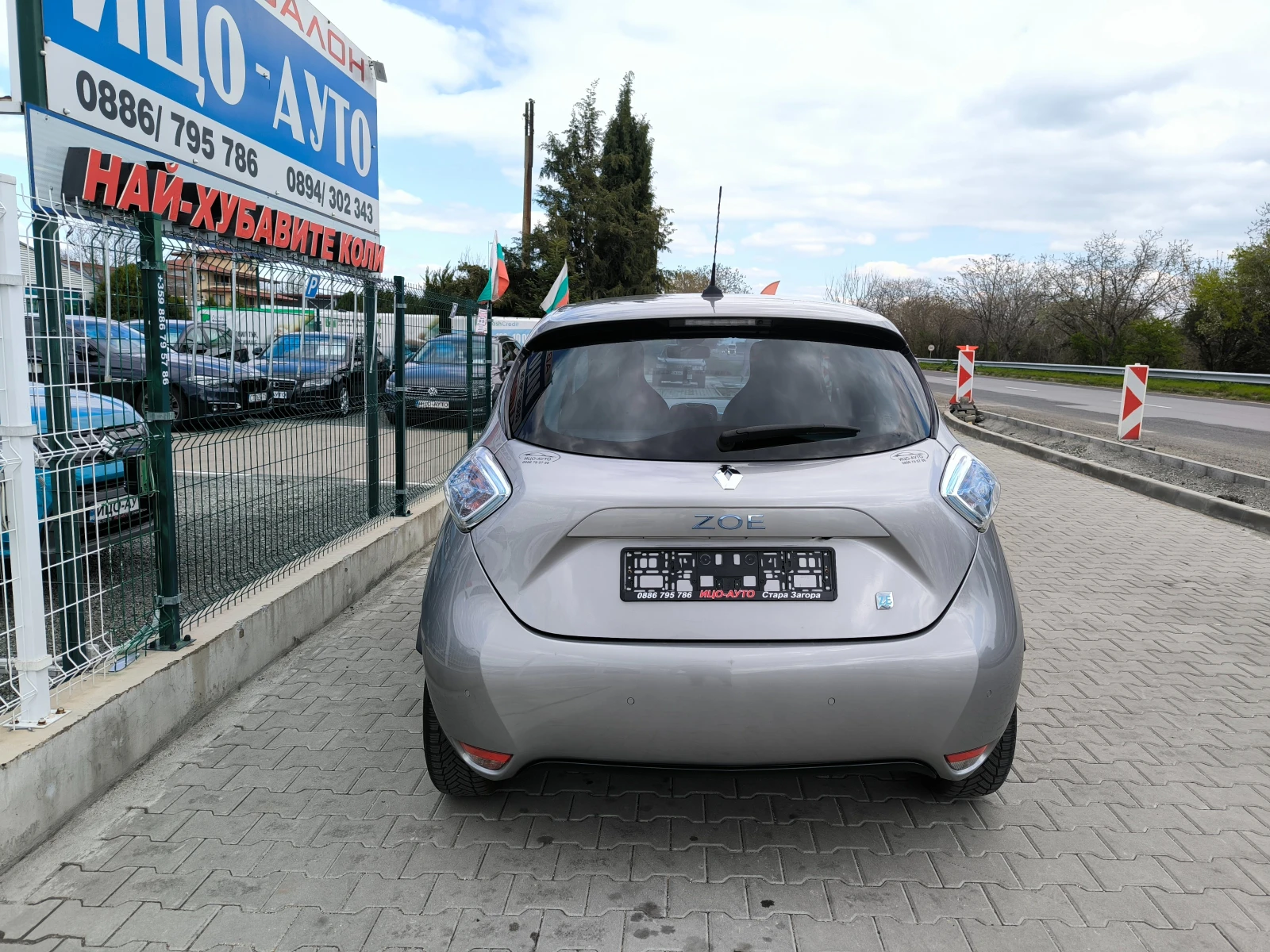 Renault Zoe 100%ЕЛ.60к.с.АВТОМАТ, LED, ПЕРФЕКТЕН - изображение 5