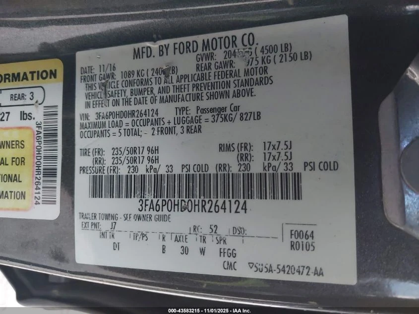 Ford Fusion 1.5L I-4 DI, DOHC, VVT, TURBO, 181HP Front Wheel | Mobile.bg � ����������� 16