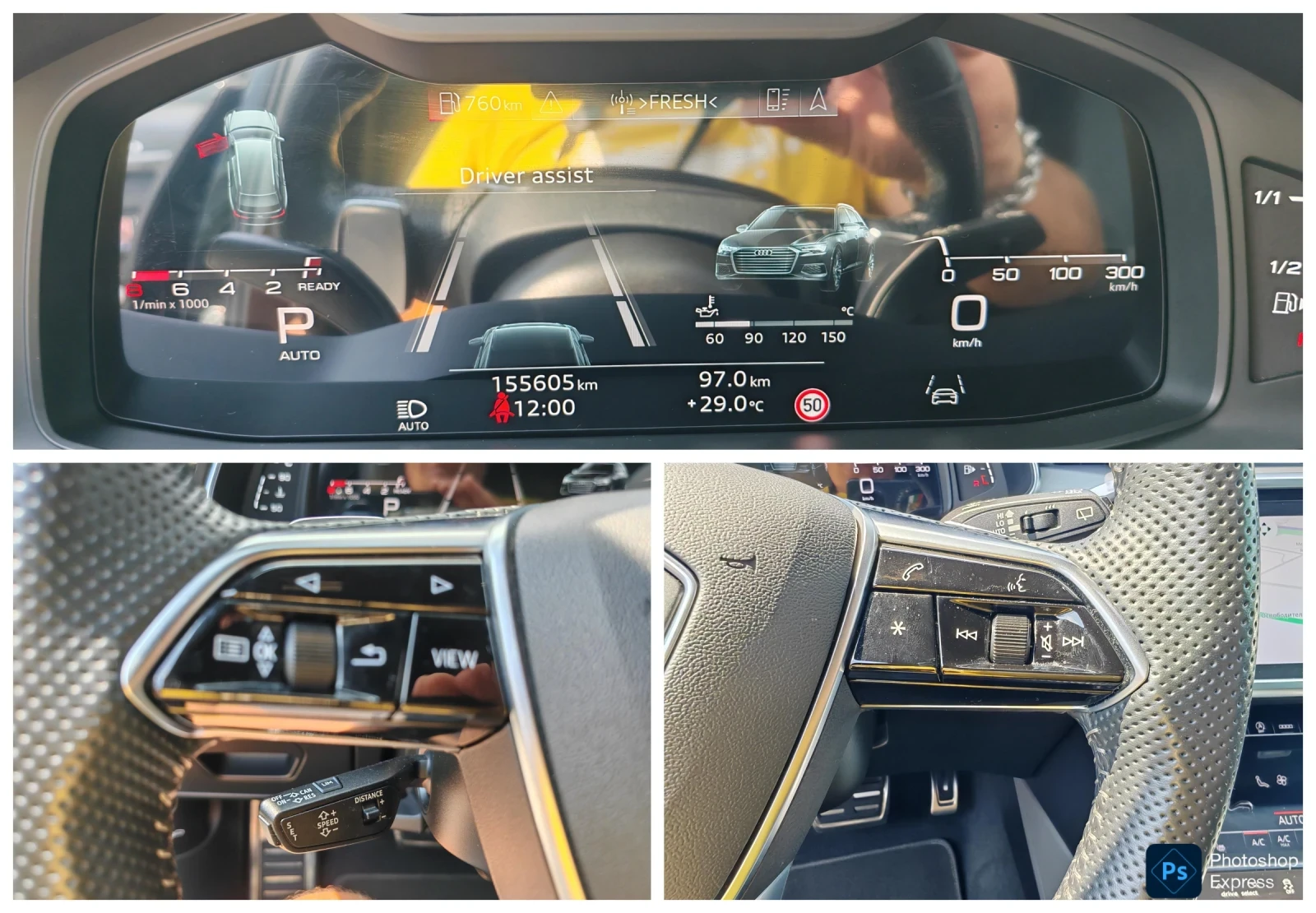 Audi A6 55TFSI quattro , снимка 14 - Автомобили и джипове - 55376723