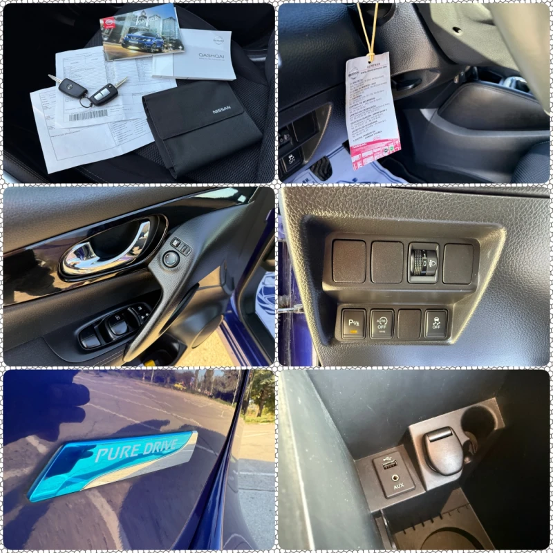 Nissan Qashqai 1.5dci///WAZE///Android///Navi///Top, снимка 14 - Автомобили и джипове - 47462143