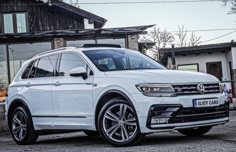 VW Tiguan 2.0TDI 3xR-LINE 4-MOTION LED FULL ПАНОРАМА, снимка 4 - Автомобили и джипове - 48381351