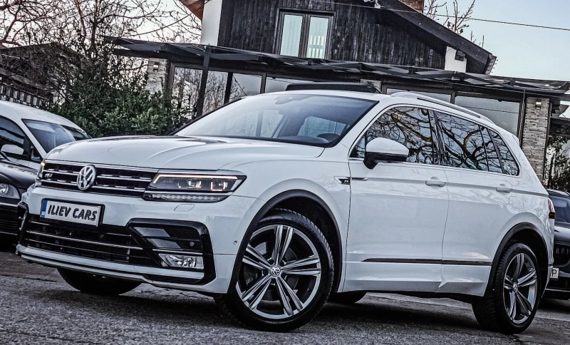 VW Tiguan 2.0TDI 3xR-LINE 4-MOTION LED FULL ПАНОРАМА, снимка 2 - Автомобили и джипове - 48381351