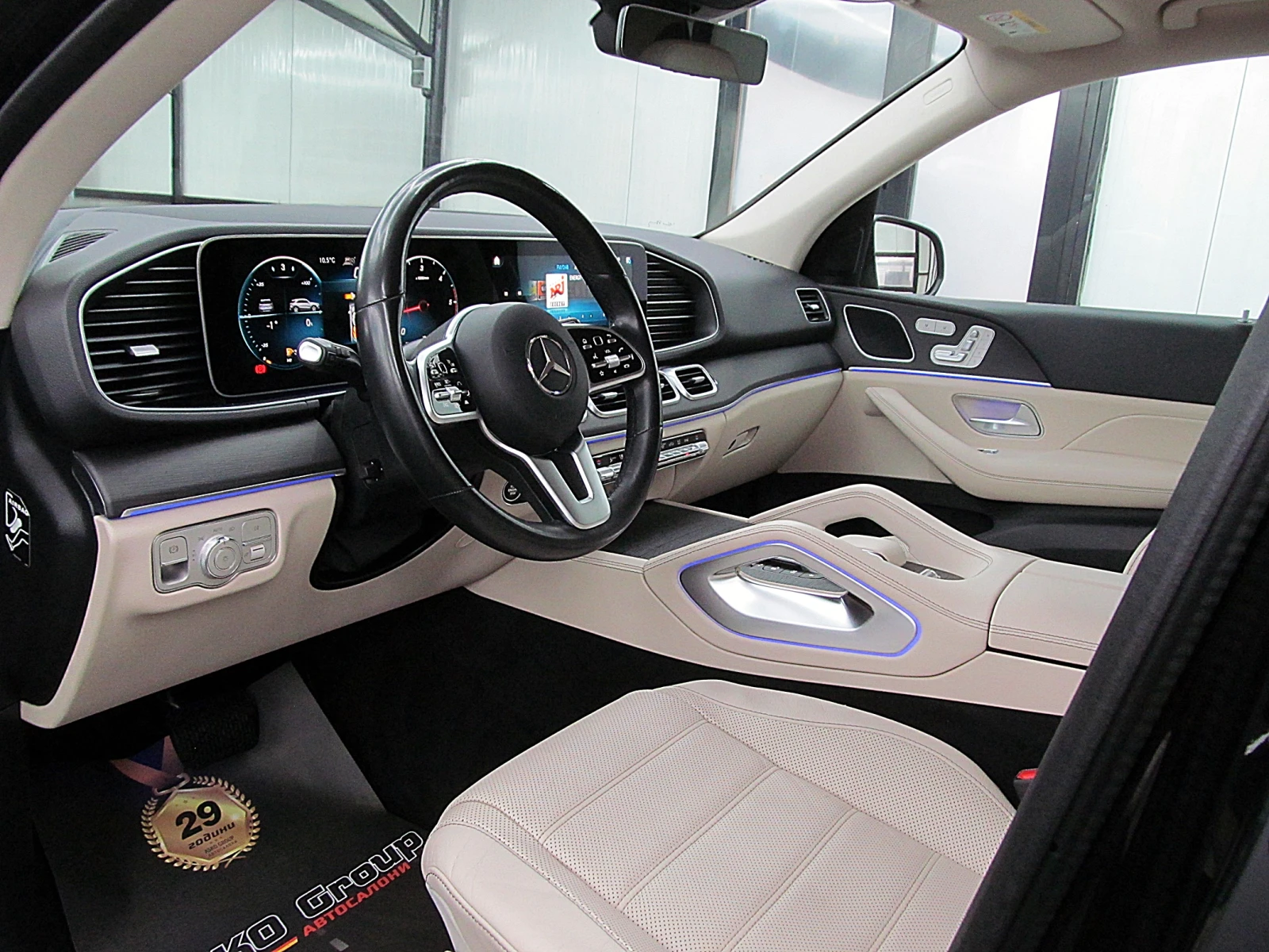 Mercedes-Benz GLE 400 AMG/360-kamera/KeylessGo/ПОДГРЕВ ОБДУХВАНЕ ЛИЗИНГ - изображение 10