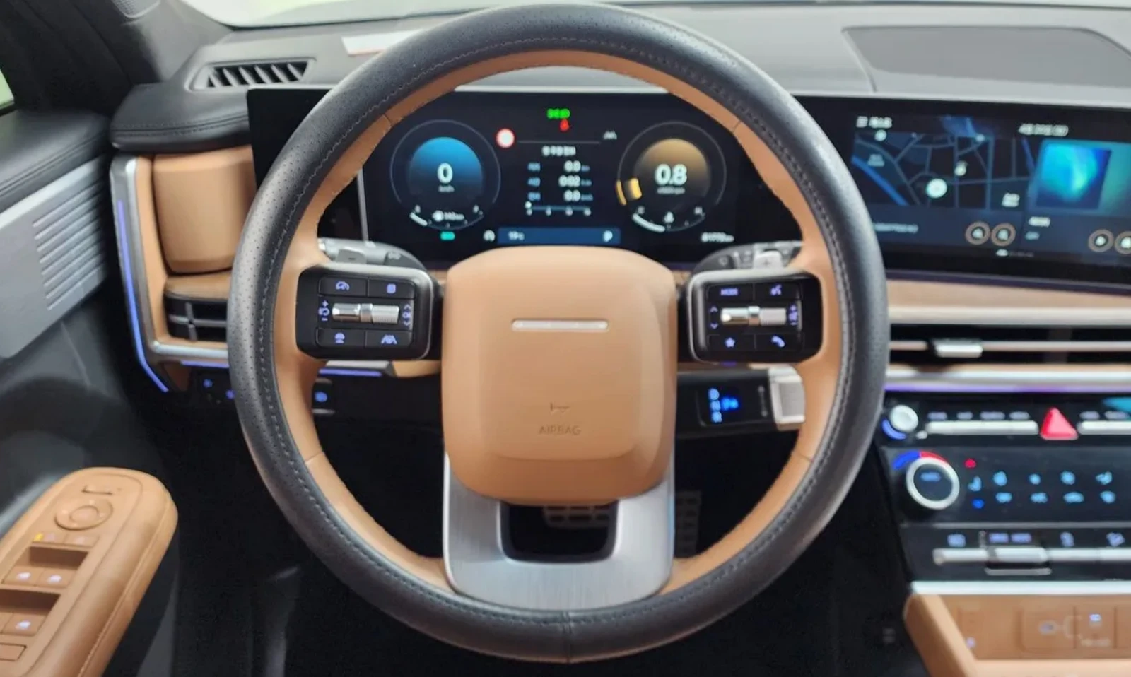 Hyundai Santa fe Prestige* 360* Обдух* Lane Assist* Крайна цена* , снимка 10 - Автомобили и джипове - 54837383