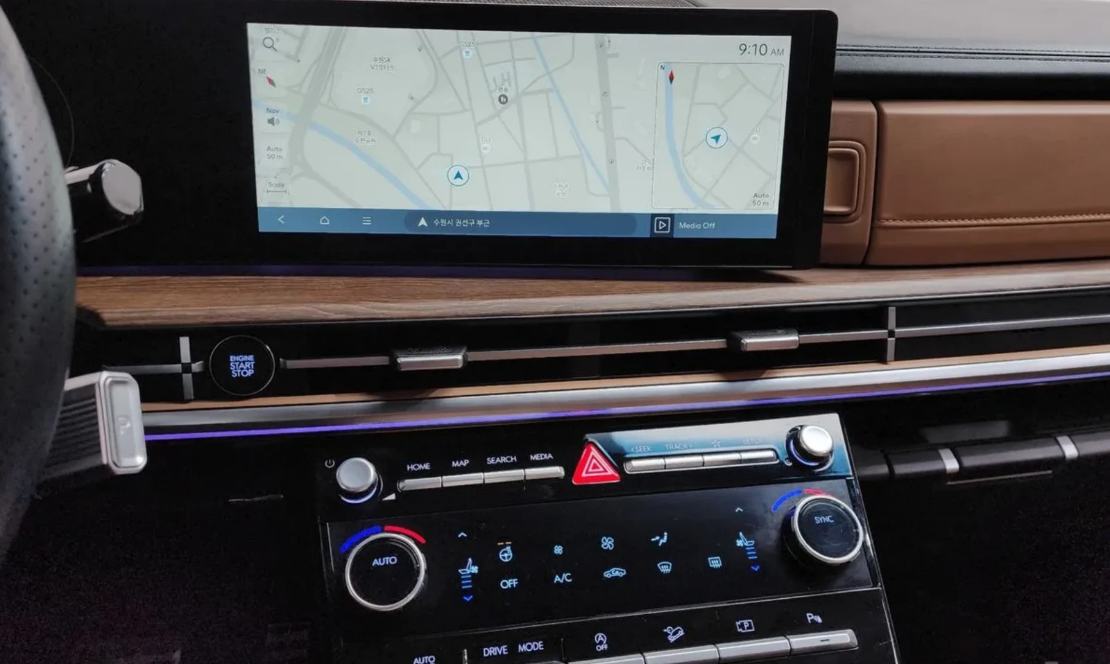 Hyundai Santa fe Prestige* 360* Обдух* Lane Assist* Крайна цена* , снимка 11 - Автомобили и джипове - 54837383