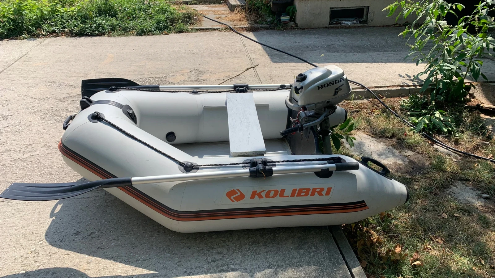 Надуваема лодка Honda Marine 2 метра - изображение 2