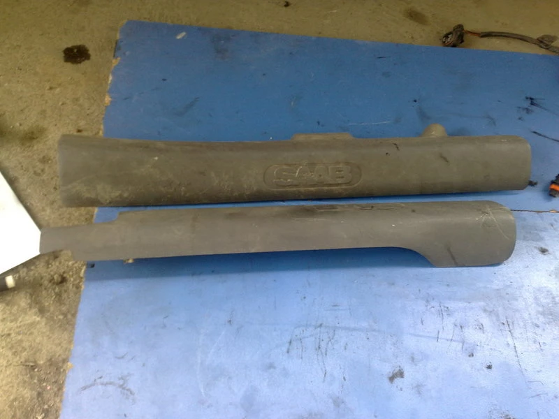 пластмасов декоративен вътрешен праг (десен) за Сааб 9-3 02г. 