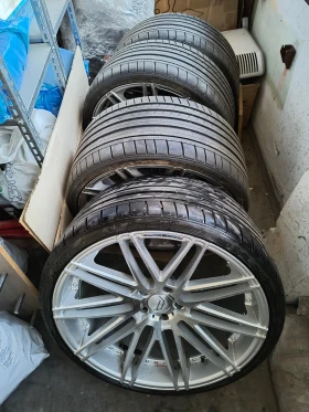 Гуми с джанти Dunlop 265/30R22, снимка 2 - Гуми и джанти - 49598192