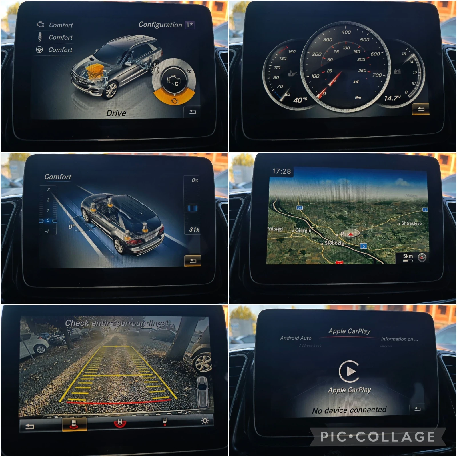 Mercedes-Benz GLE 350CDI-258kc/СЕРВИЗНА ИСТОРИЯ, снимка 12 - Автомобили и джипове - 56140354
