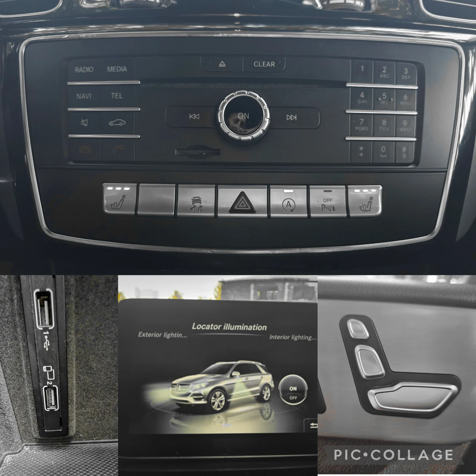 Mercedes-Benz GLE 350CDI-258kc/СЕРВИЗНА ИСТОРИЯ, снимка 14 - Автомобили и джипове - 56140354