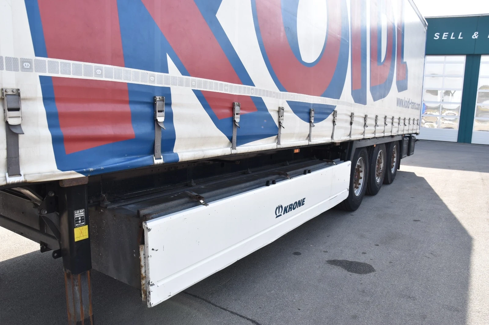 Полуремарке Krone SD-2броя, снимка 7 - Ремаркета - 54273250