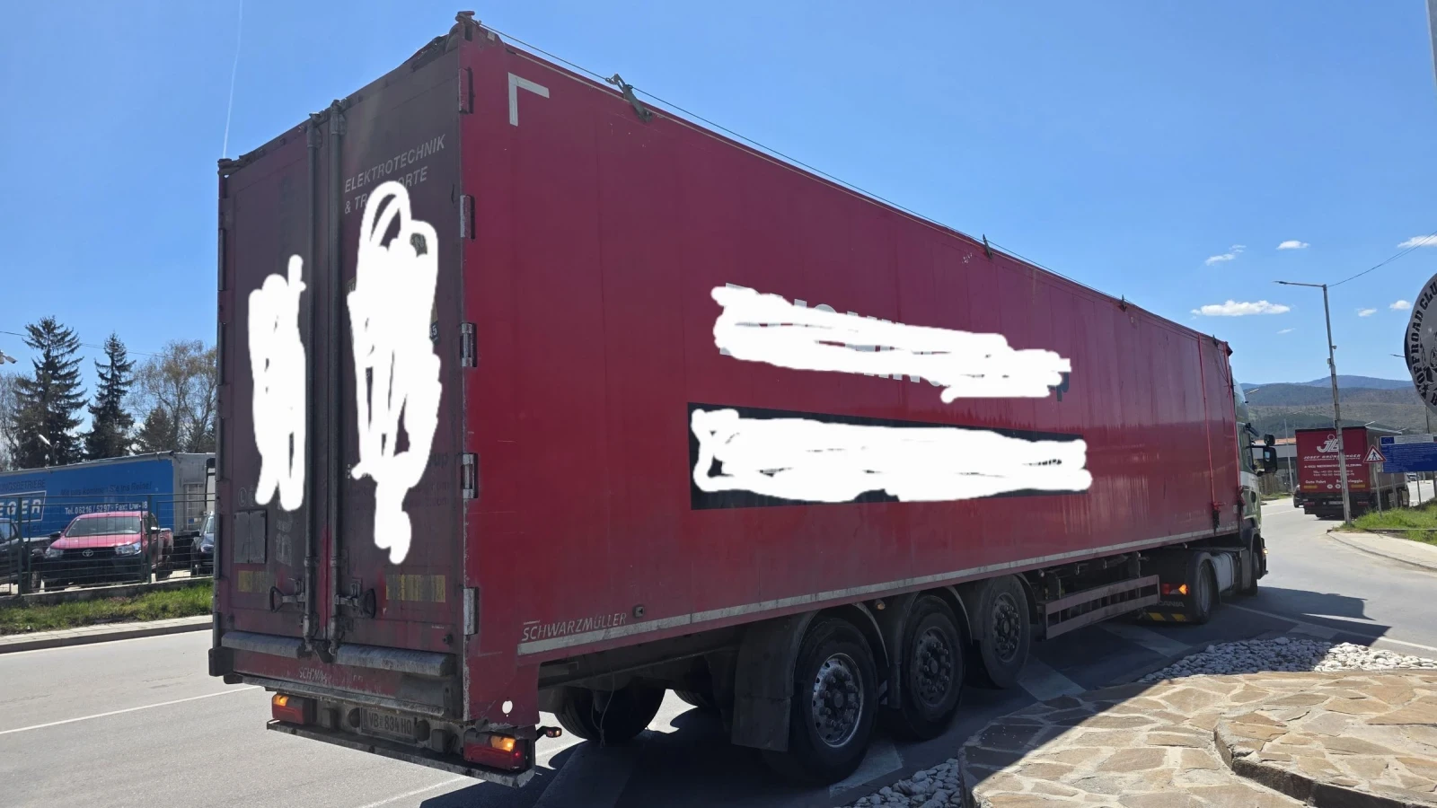 Полуремарке Schwarzmuller ШУБОДЕН 92  куб.см, снимка 3 - Ремаркета - 54310343