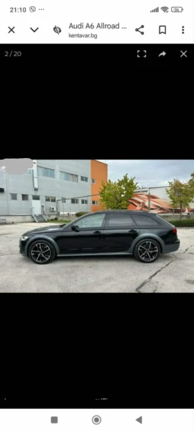 ����� �� �������� �� Audi A6 Allroad � 7