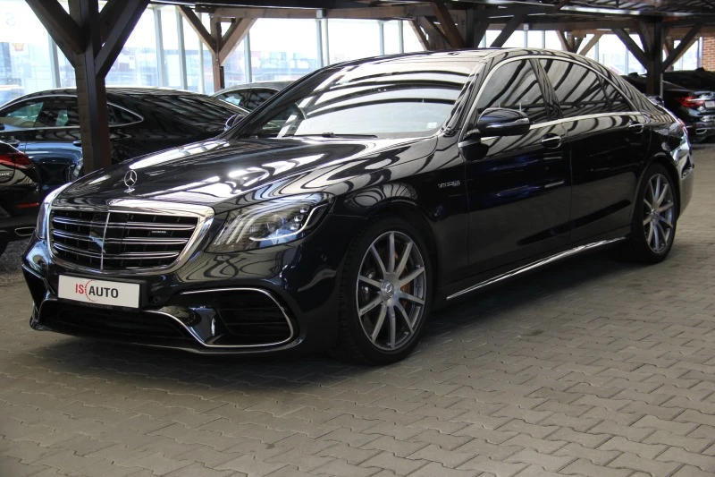 Mercedes-Benz S 63 AMG 4matic+/Burmester/RSE/Head-up, снимка 1 - Автомобили и джипове - 45177748