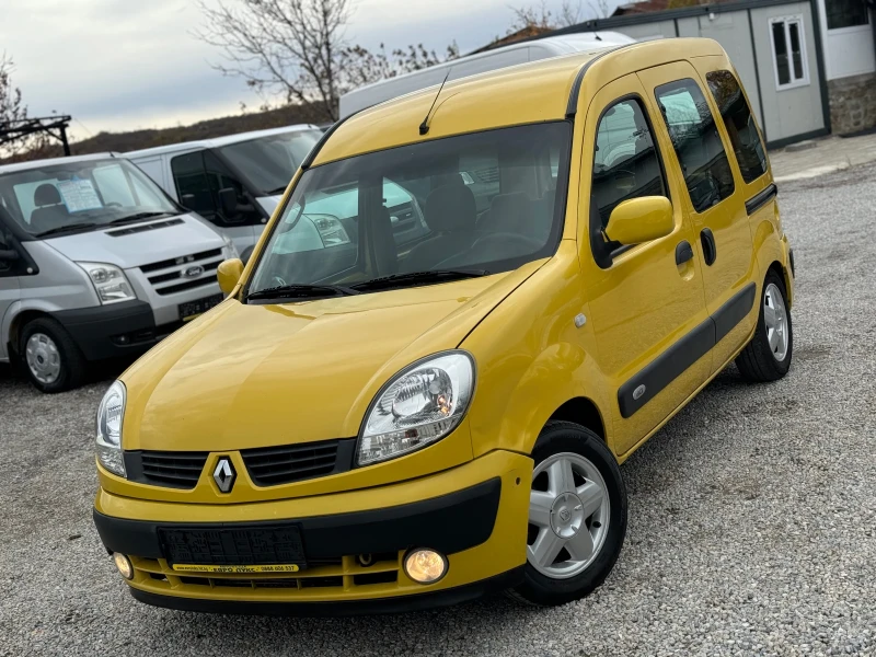 Renault Kangoo 1.5TDCI 85кс КЛИМАТИК 4-врати , снимка 3 - Автомобили и джипове - 48069211