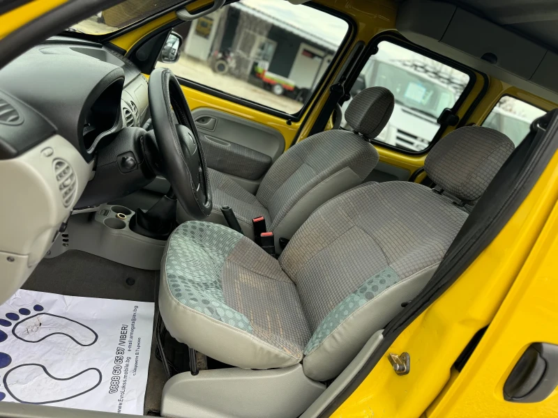 Renault Kangoo 1.5TDCI 85кс КЛИМАТИК 4-врати , снимка 11 - Автомобили и джипове - 48069211