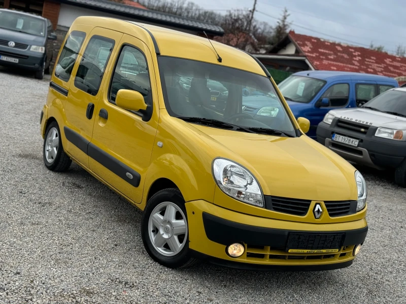 Renault Kangoo 1.5TDCI 85кс КЛИМАТИК 4-врати , снимка 1 - Автомобили и джипове - 48069211