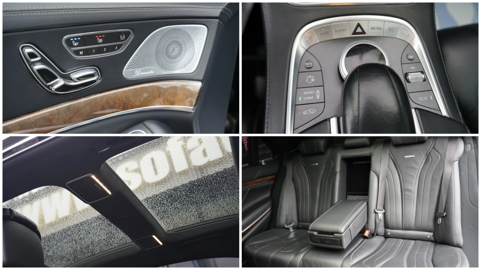 Mercedes-Benz S 63 AMG Long 4Matic, снимка 12 - Автомобили и джипове - 53731503