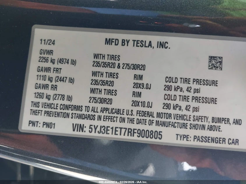 Tesla Model 3 Performance All-Wheel Drive* КРАЙНА ЦЕНА* , снимка 9 - Автомобили и джипове - 54711166
