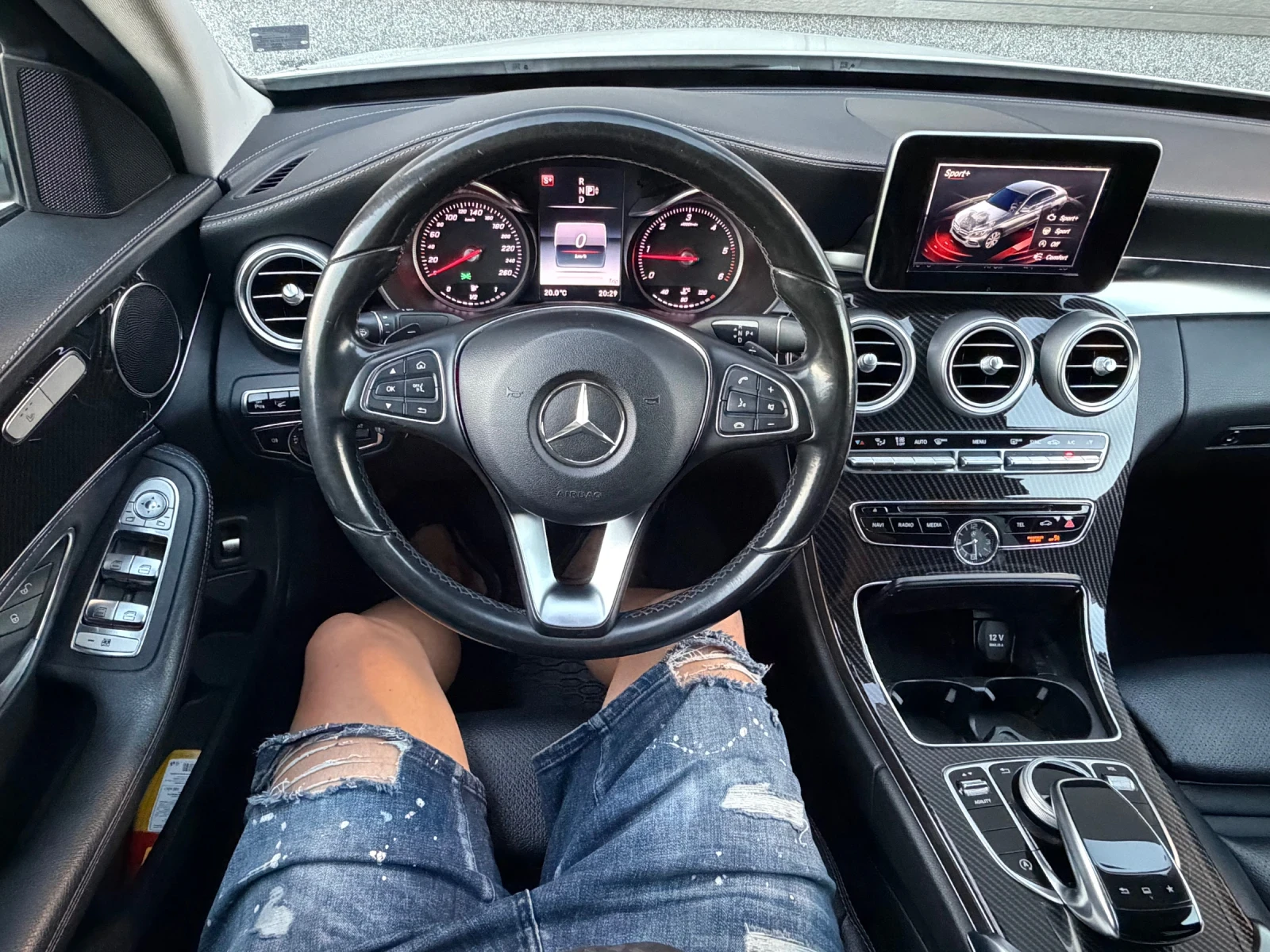 Mercedes-Benz C 250 AMG РАСK/СМЕНЕНИ ВЕРИГИ/РЕАЛНИ KM, снимка 3 - Автомобили и джипове - 55495267