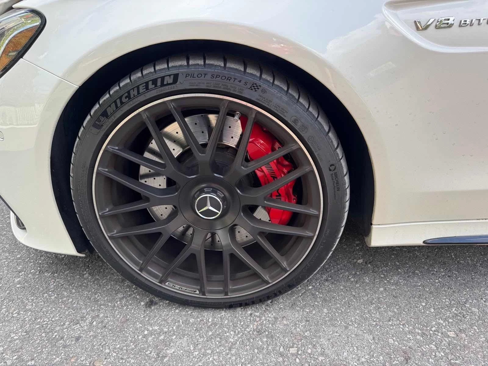 Mercedes-Benz C 63 AMG S DISTRONIC / 360 / MEMORY / BURMESTER , снимка 6 - Автомобили и джипове - 55823438