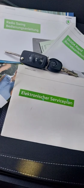 Skoda Rapid 1.6 90кс avtomat elegant evro6 TOP, снимка 9