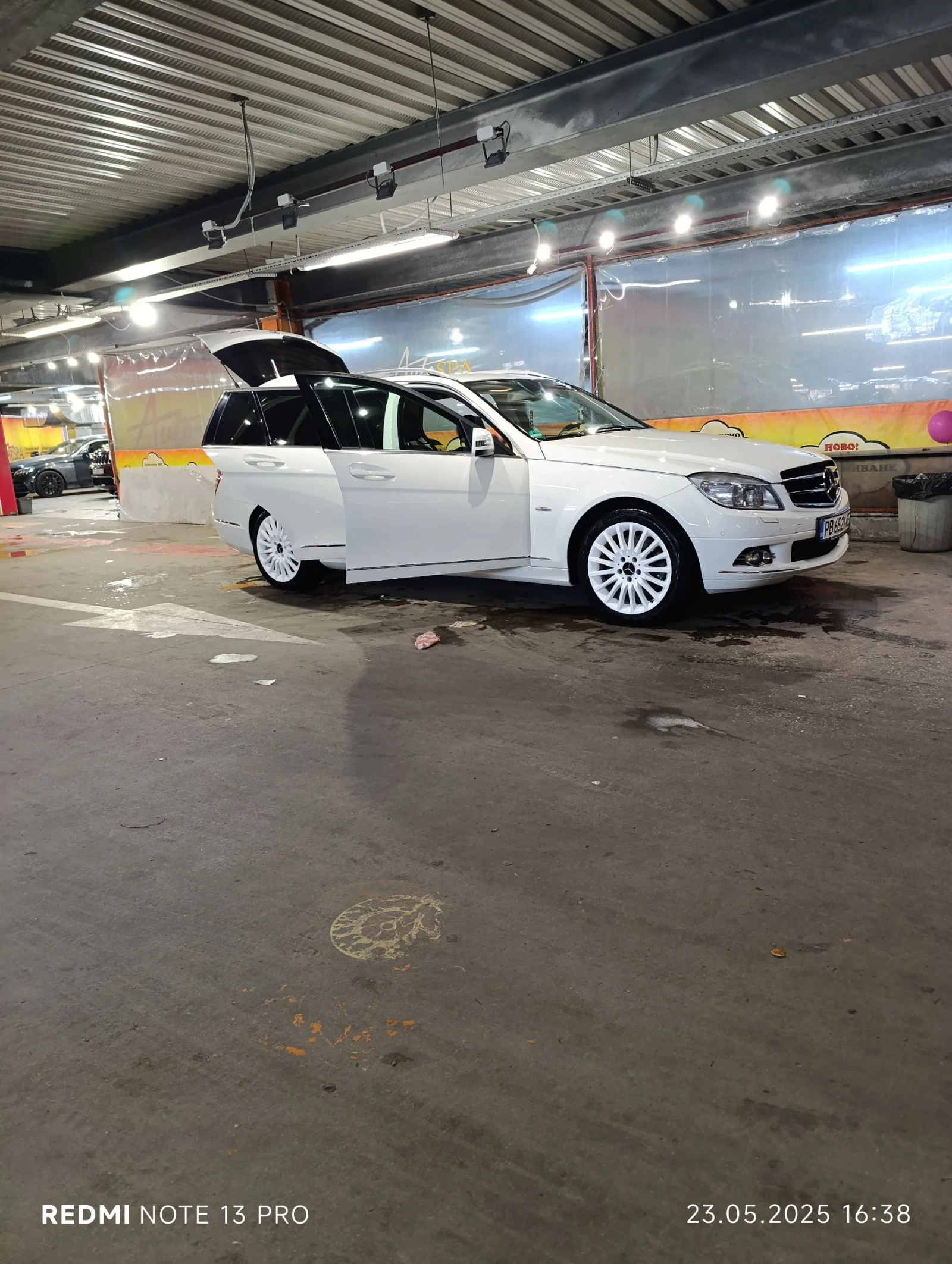 Mercedes-Benz C 350 бензин/газ, снимка 8 - Автомобили и джипове - 54427146