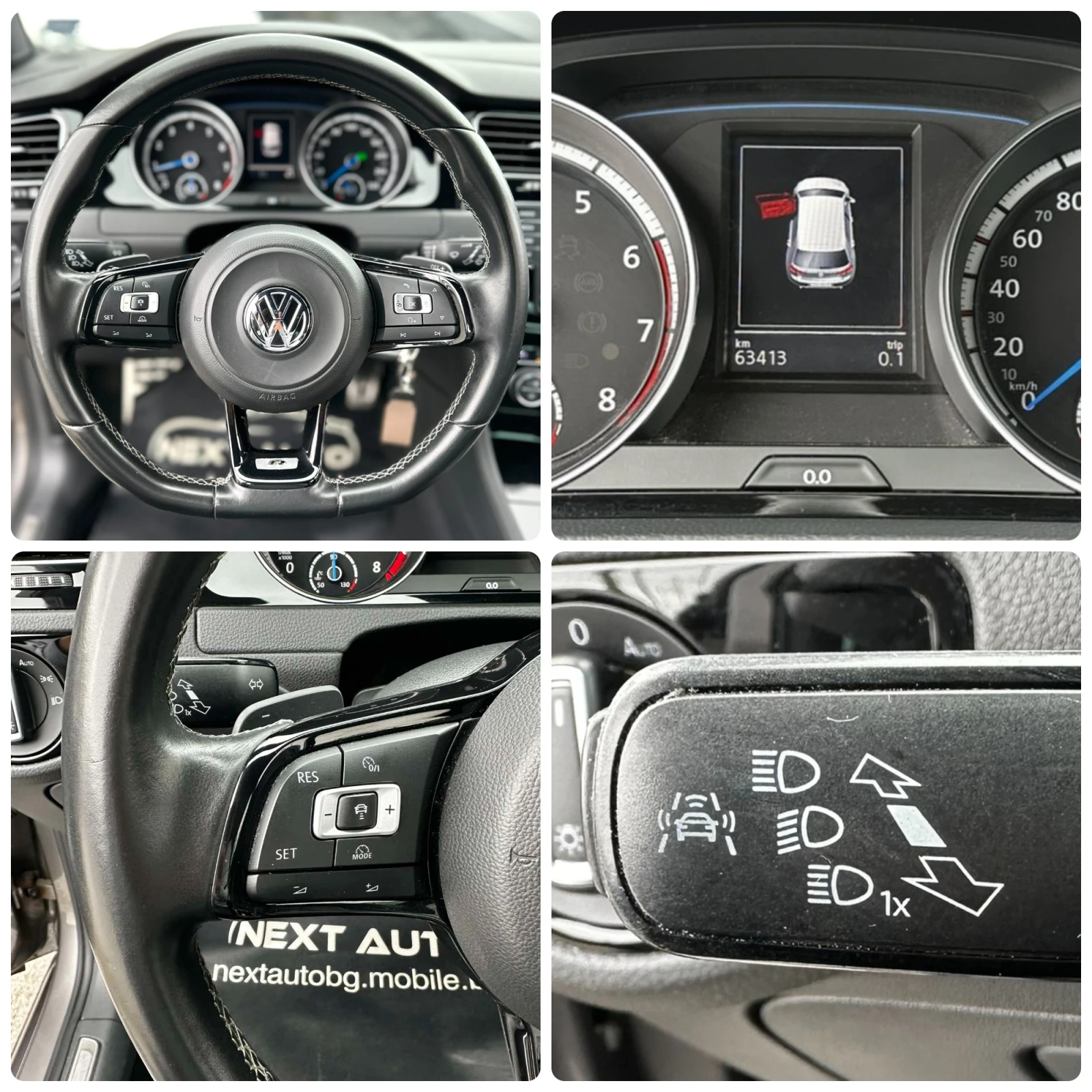 VW Golf R 2.0TSI 301HP 63 000KM 4MOTION DISTRONIC EU6B | Mobile.bg � ����������� 13