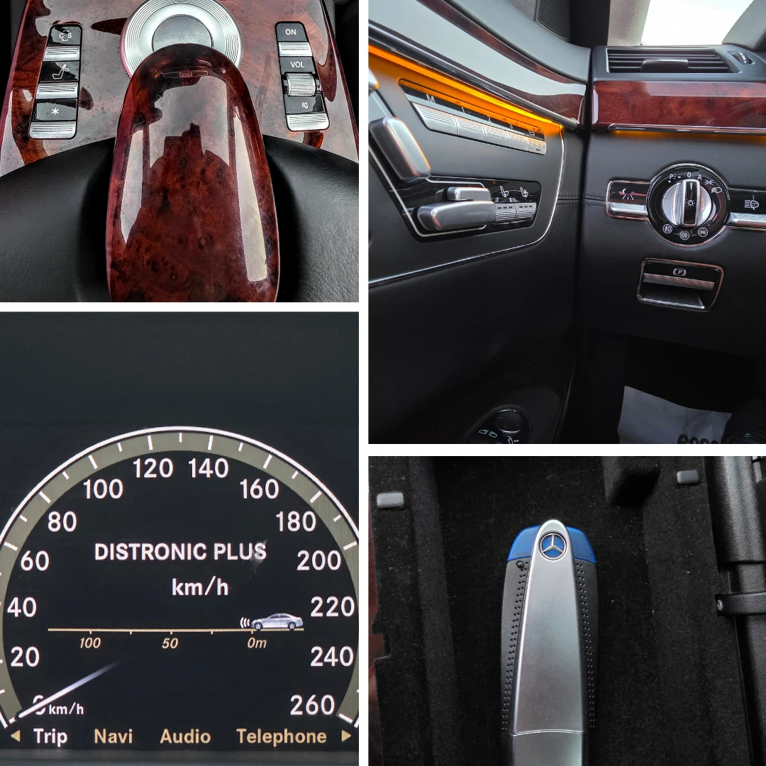 Mercedes-Benz S 600  * Масажи * V12 * Вакум * Пълна Сервизна История, снимка 12 - Автомобили и джипове - 56012206