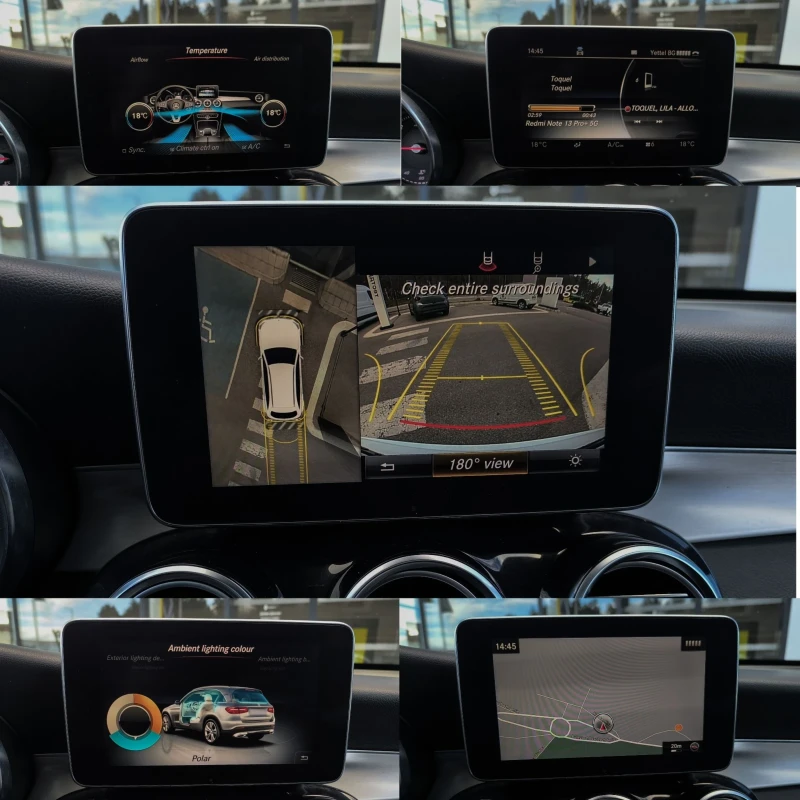 Mercedes-Benz GLC 220 CDI AMG-LINE 4-MATIC 9G ПАНОРАМА ГЕРМАНИЯ , снимка 12 - Автомобили и джипове - 52804352