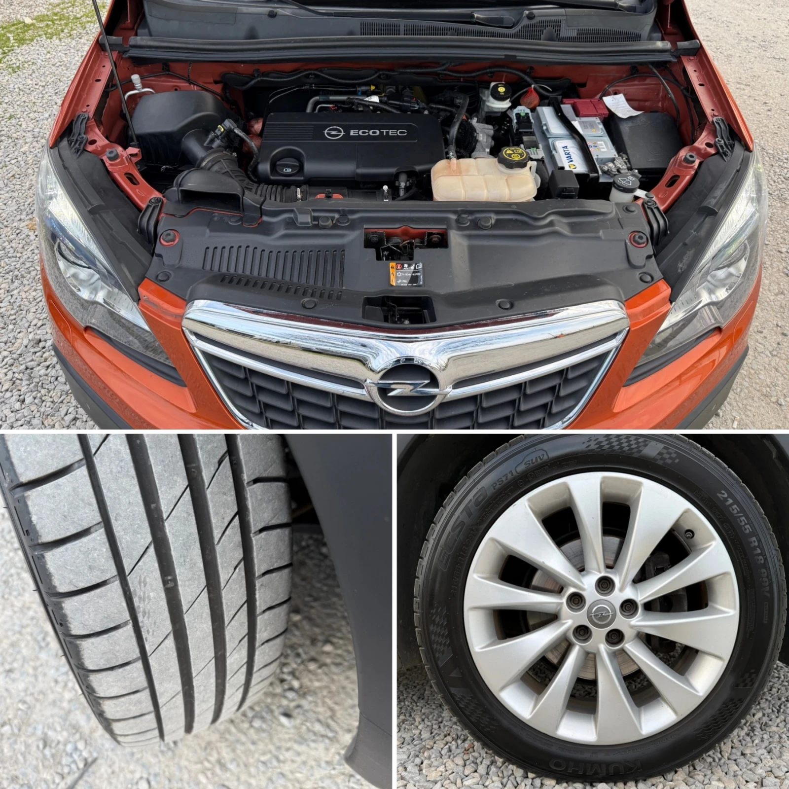 Opel Mokka 1.7D/4x4/ORANGE/COSMO, снимка 16 - Автомобили и джипове - 53988572