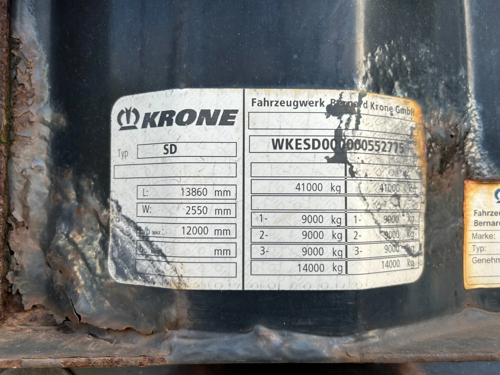 Полуремарке Krone 2 бр.МЕГА LIZING!!!, снимка 7 - Ремаркета - 54876395