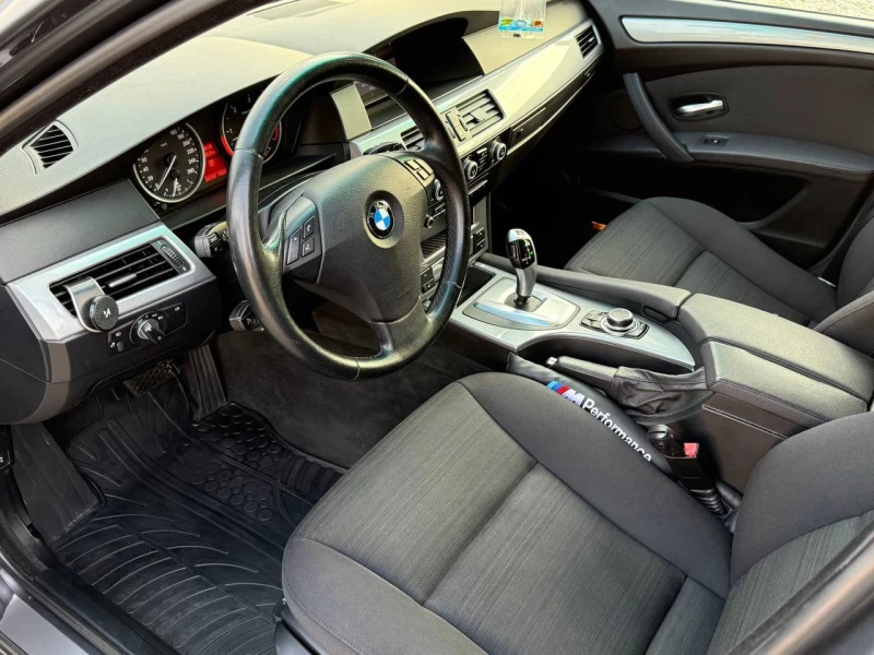 BMW 525 197кс./Автомат/Напълно обслужена, снимка 9 - Автомобили и джипове - 51344726