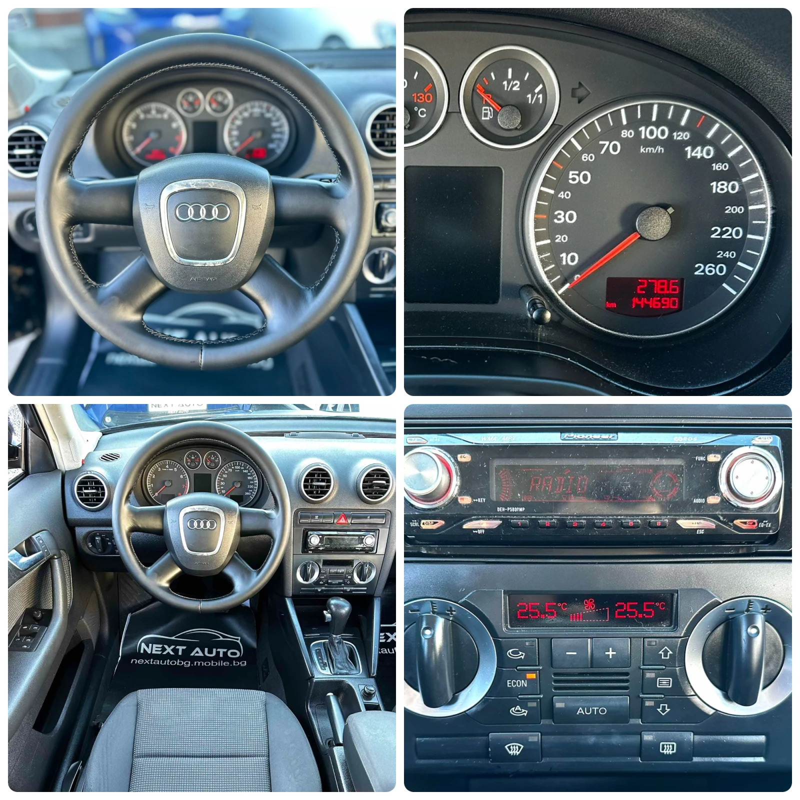 Audi A3 1.6i 102HP DSG 144, 000KM | Mobile.bg   14