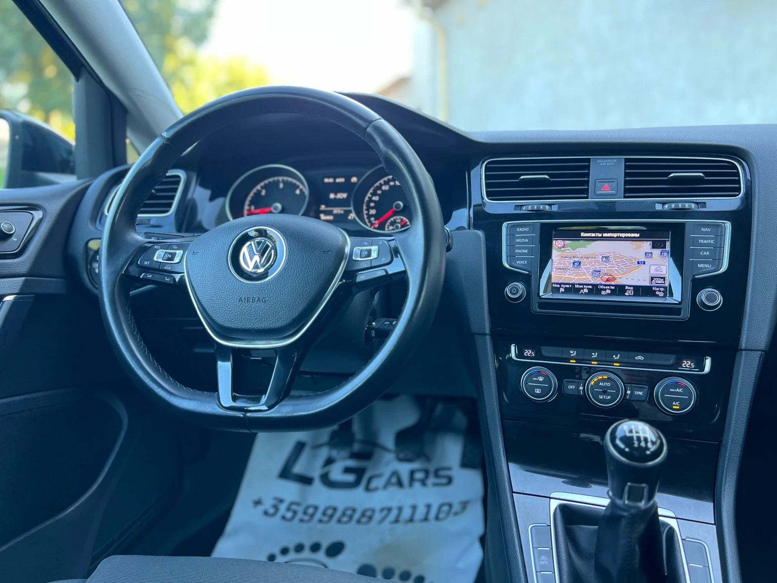 VW Golf 2.0 TDI 150 NAVI LED , снимка 9 - Автомобили и джипове - 55246383
