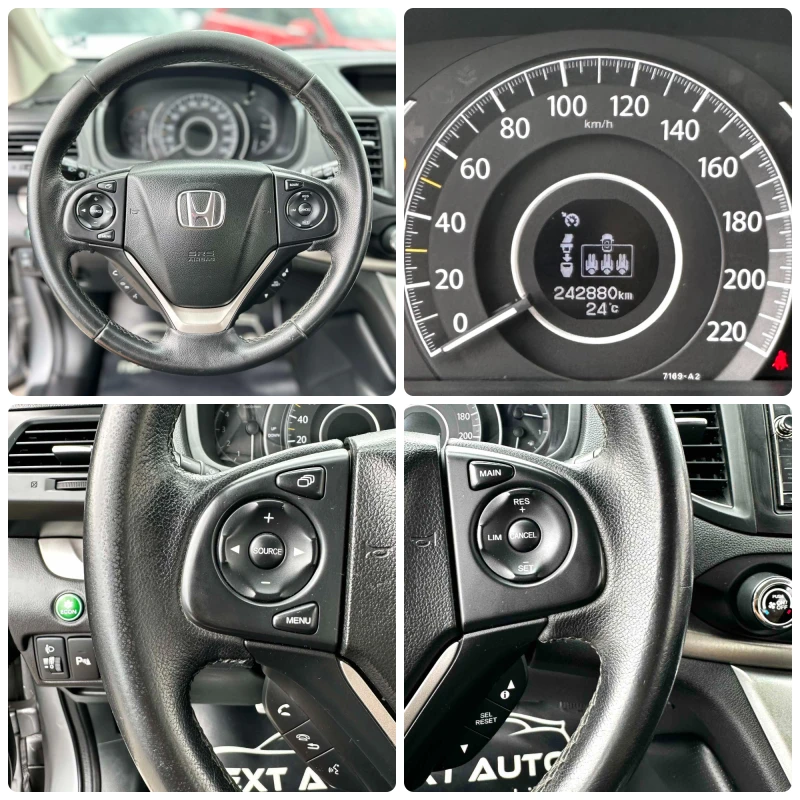 Honda Cr-v 1.6I-DTEC 120HP NAVI CAM EU5B, снимка 13 - Автомобили и джипове - 51451978