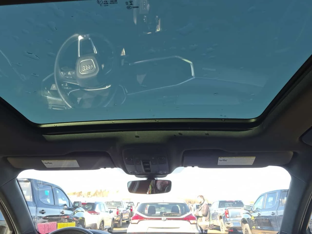 Audi Q3 TECHNIK 45TFSI| 360 КАМЕРИ| PANORAMA| 2 КЛЮЧА| , снимка 13 - Автомобили и джипове - 54317461