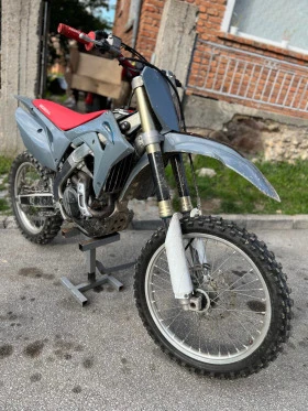 Honda Crf Red Moto С фактура, снимка 3