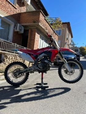 Honda Crf Red Moto С фактура, снимка 5