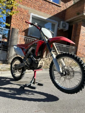 Honda Crf Red Moto С фактура, снимка 6