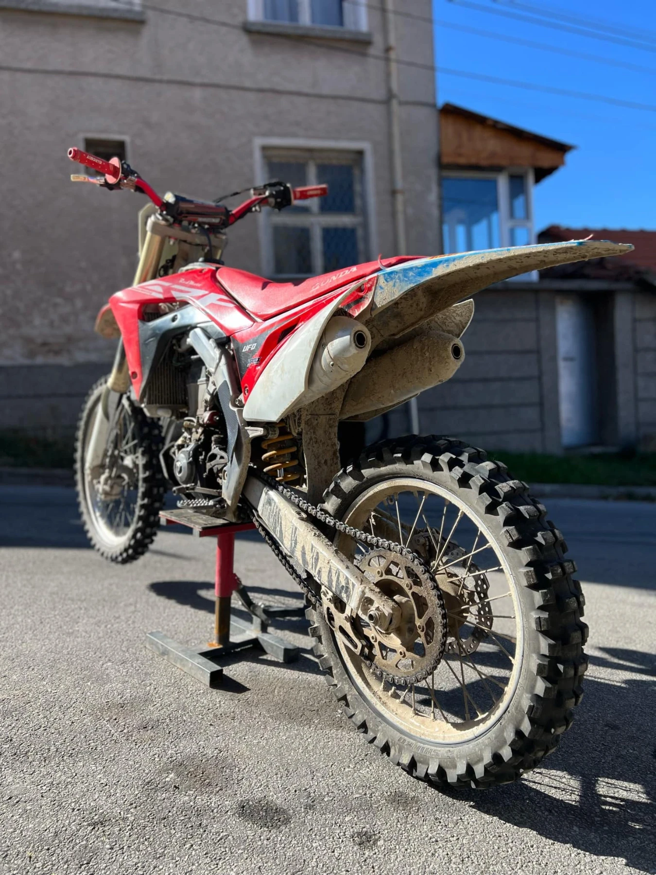 Honda Crf Red Moto С фактура - изображение 8