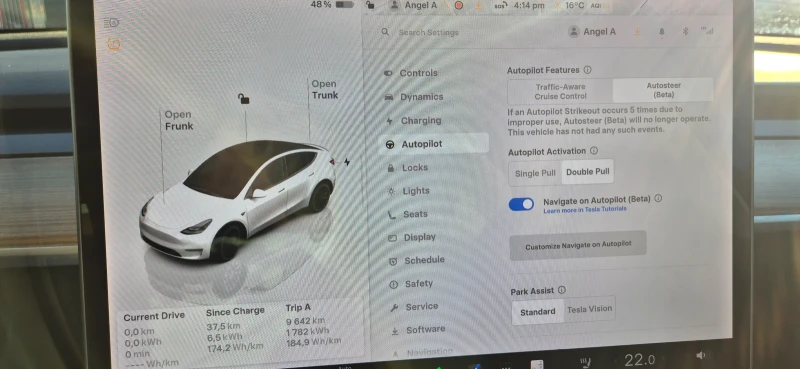 Tesla Model Y Preformance, снимка 9 - Автомобили и джипове - 52657176