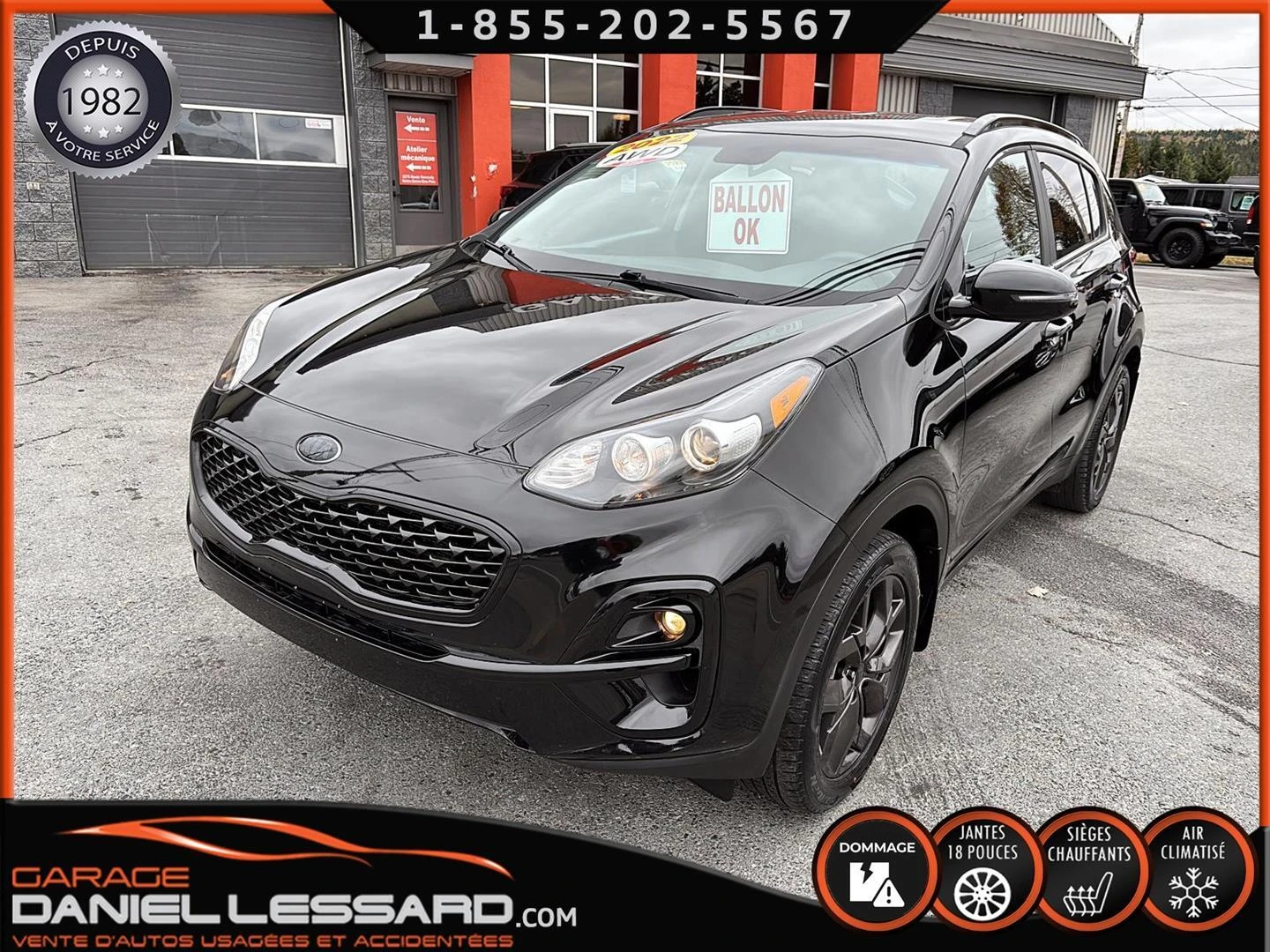 Kia Sportage 2022* NOCTURNE EDITION* LX* * AWD* SCARLET RED - изображение 4