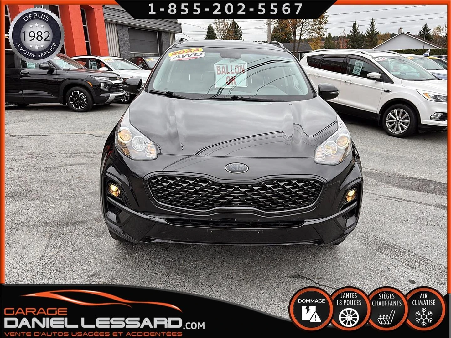 Kia Sportage 2022* NOCTURNE EDITION* LX* * AWD* SCARLET RED - изображение 2