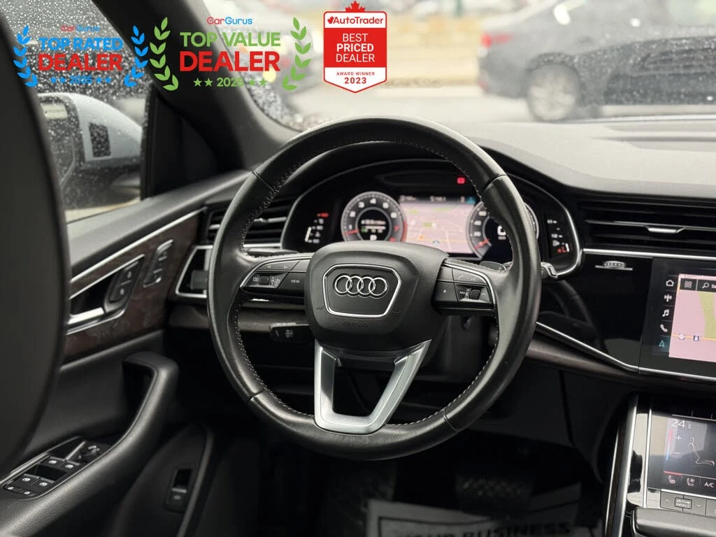 Audi Q8 PROGRESSIV* 55 TFSI* ОТ ПРЕДСТАВИТЕЛ, снимка 11 - Автомобили и джипове - 54295293
