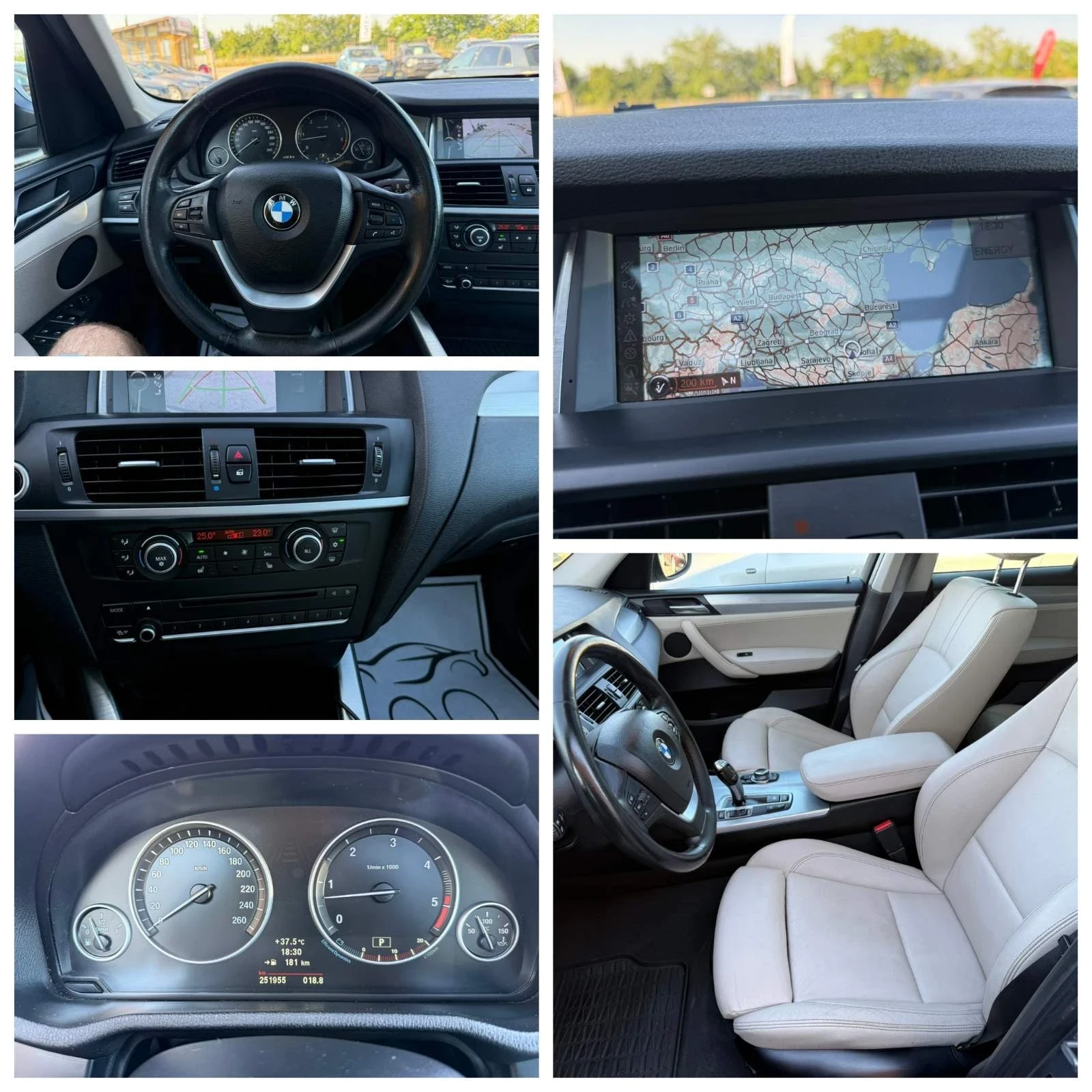 BMW X3 3.0 D 258 к.с. FULL ЕКСТРИ, снимка 14 - Автомобили и джипове - 55243813