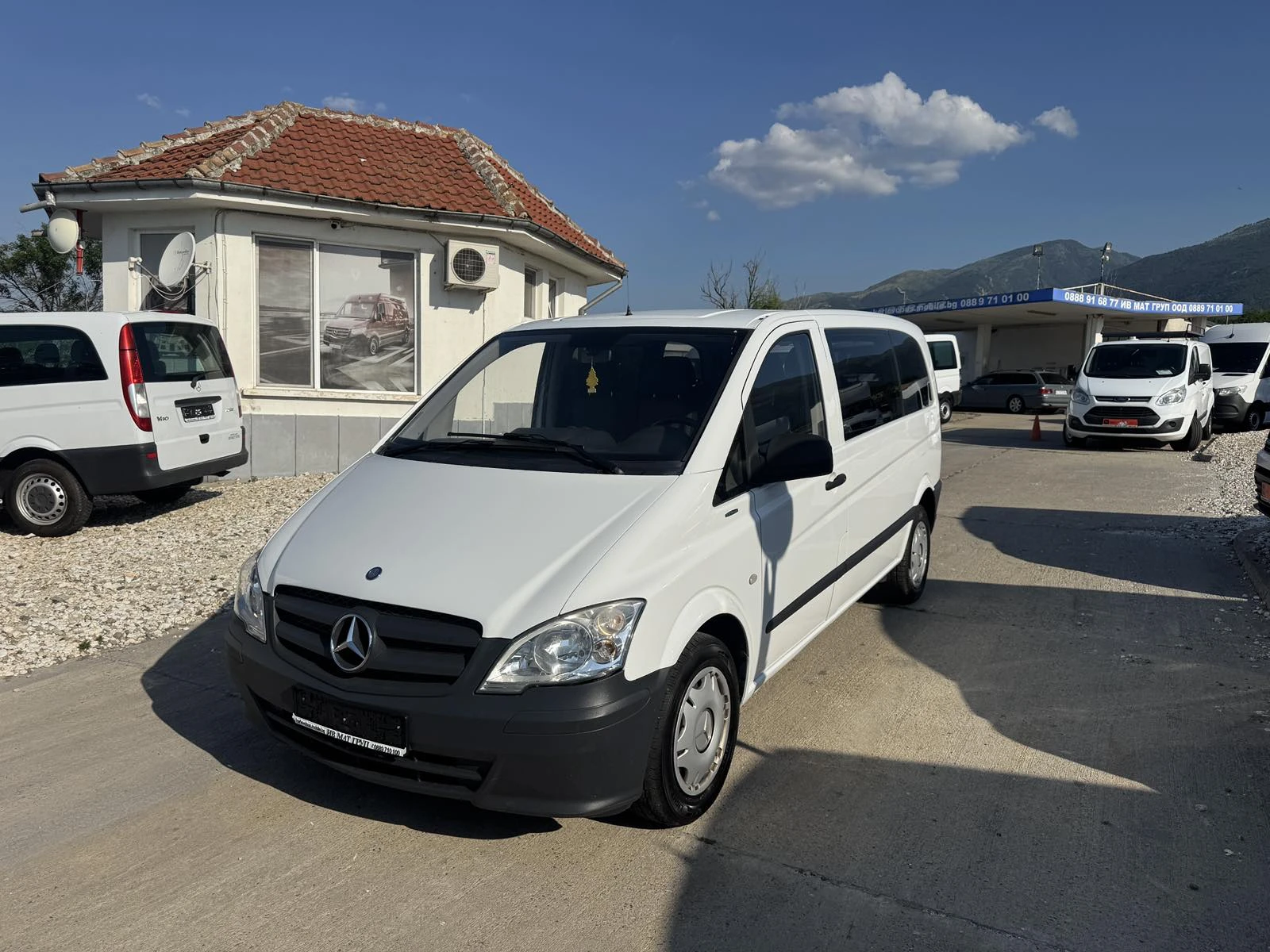 Mercedes-Benz Vito 9местен KLIMA 2БРОЯ, снимка 3 - Бусове и автобуси - 55098532